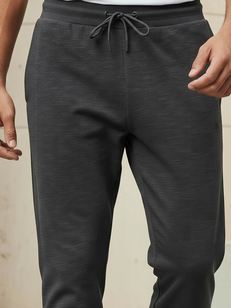 Men Drawstring Waist Joggers