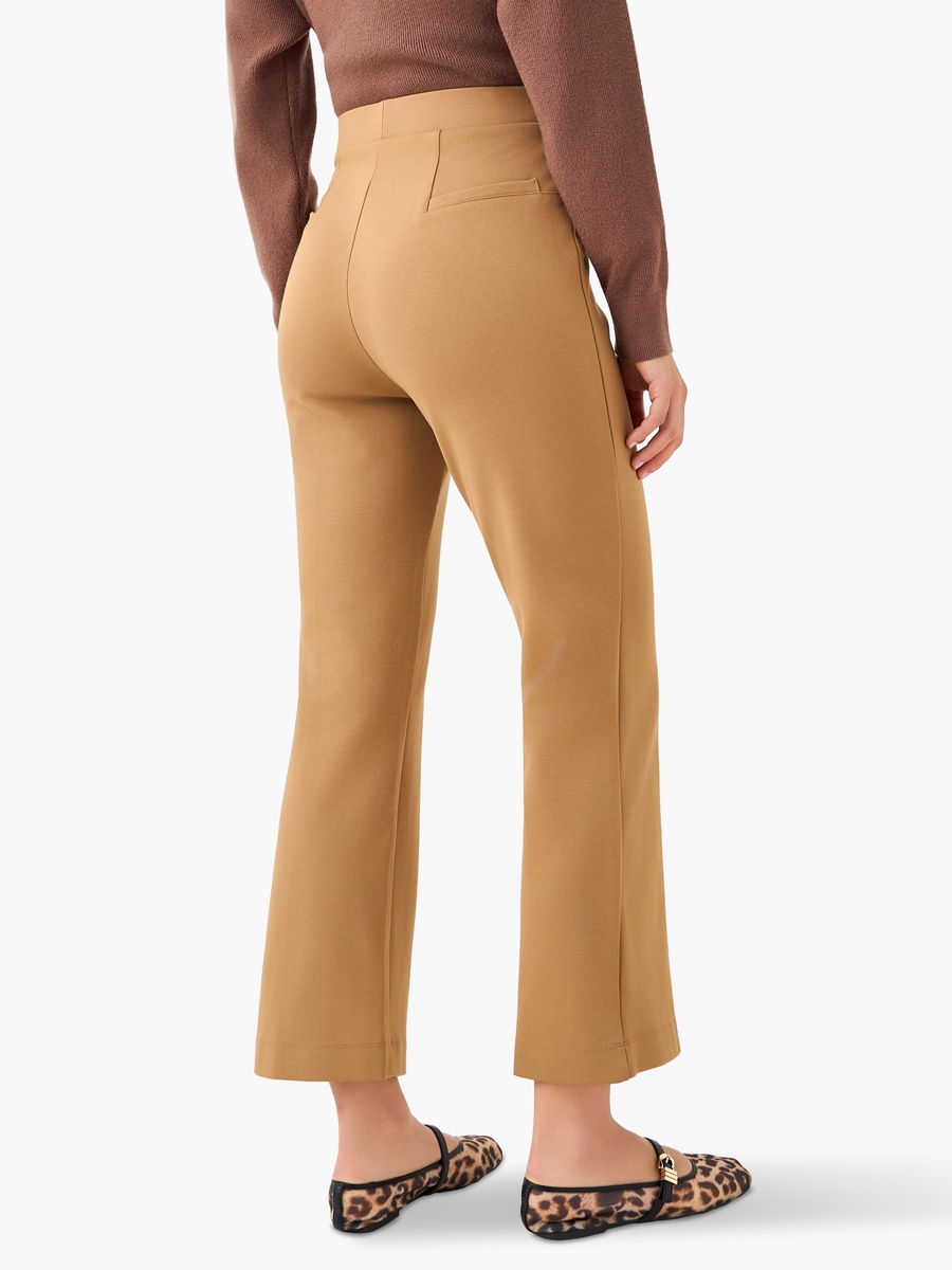 High Rise Ankle Length Bootcut Trousers
