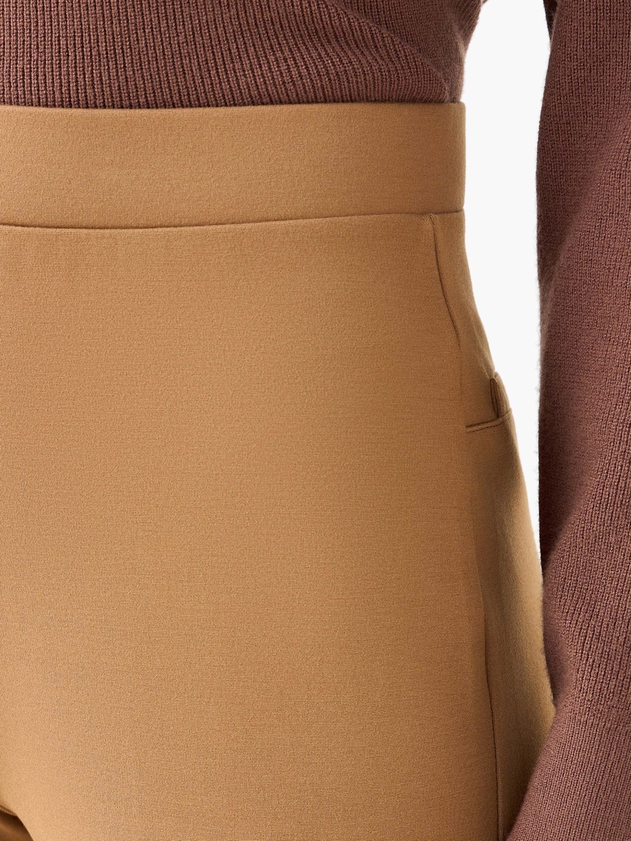 High Rise Ankle Length Bootcut Trousers