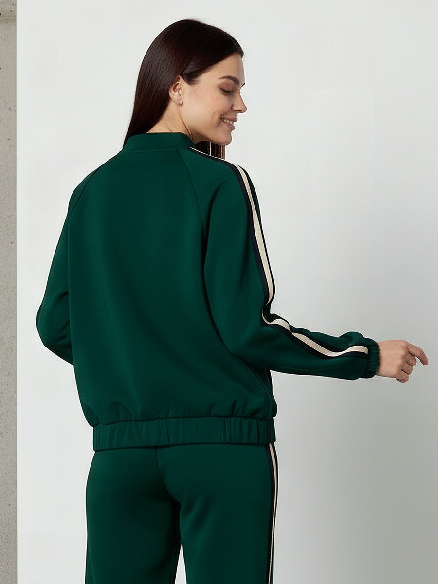 Bomber Jacket with Starter Print