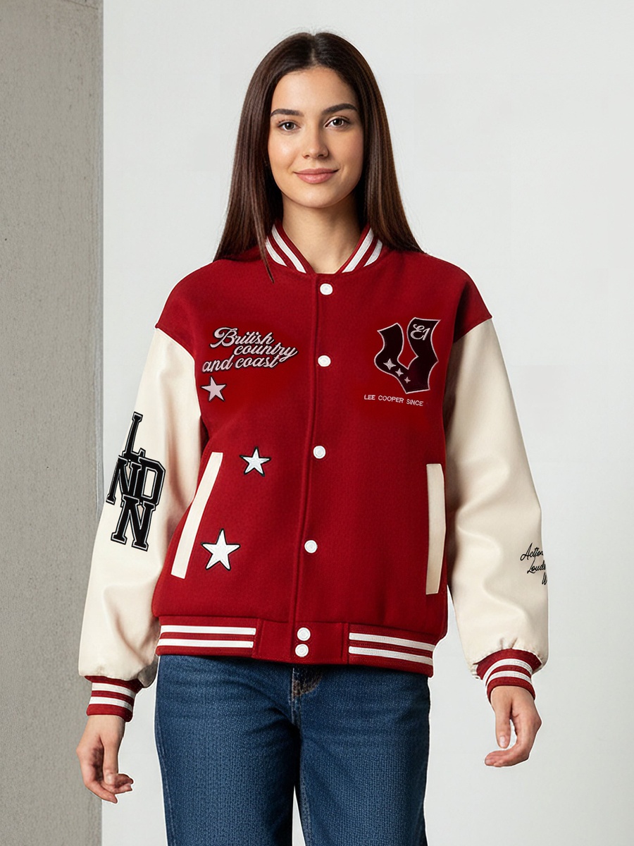 Embroidered Bomber Jacket