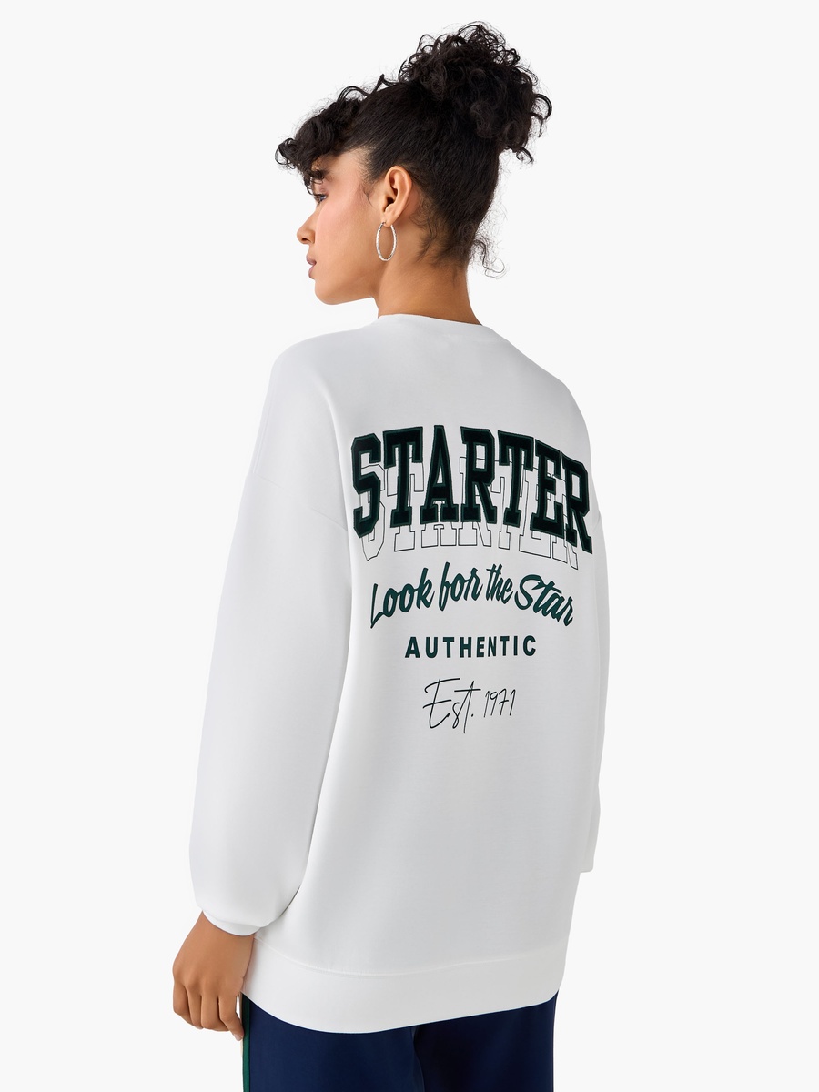 Starter Regular Fit Sweatshirt with Print