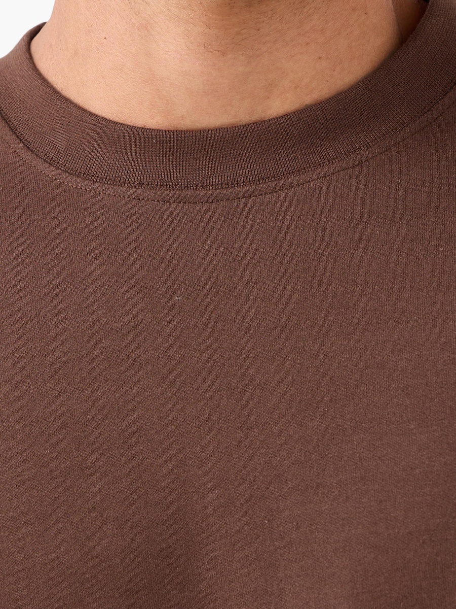 Men Crew Neck Short Sleeves Boxy T-Shirt