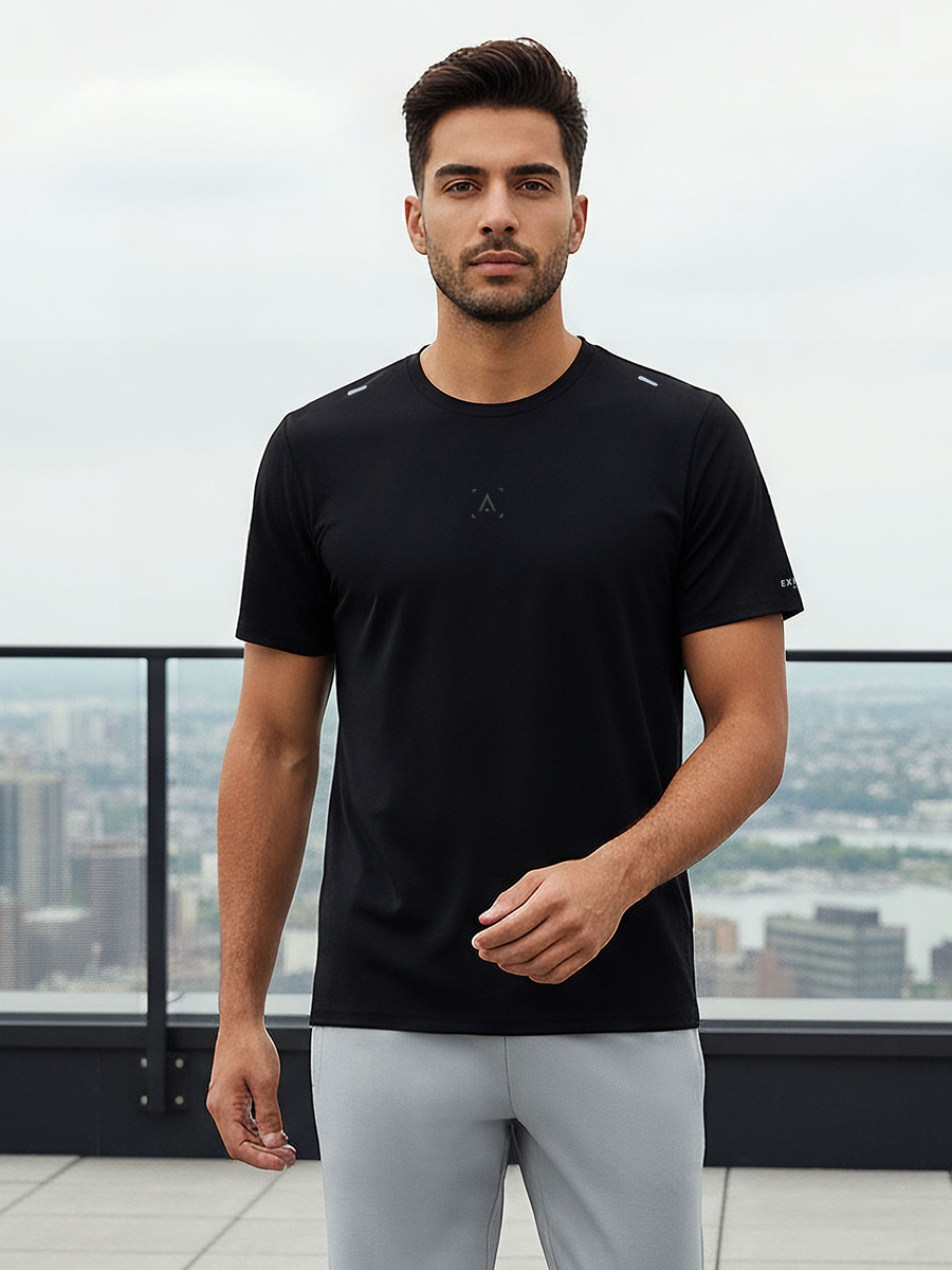 Men 2 Way Stretch Performance T-Shirt