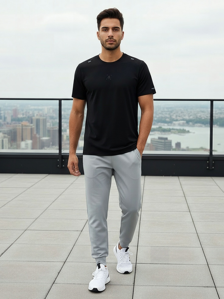 Men 2 Way Stretch Performance T-Shirt