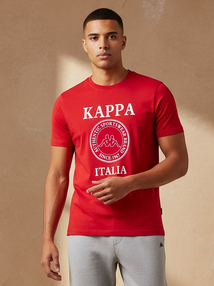 Men Logo Print T-Shirt