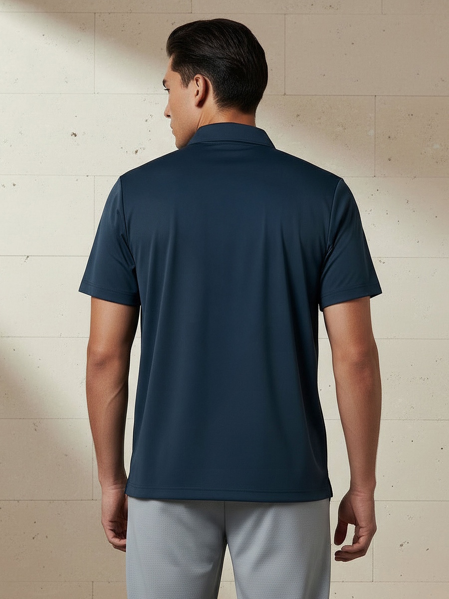 Men Stretchable Performance Polo T-Shirt