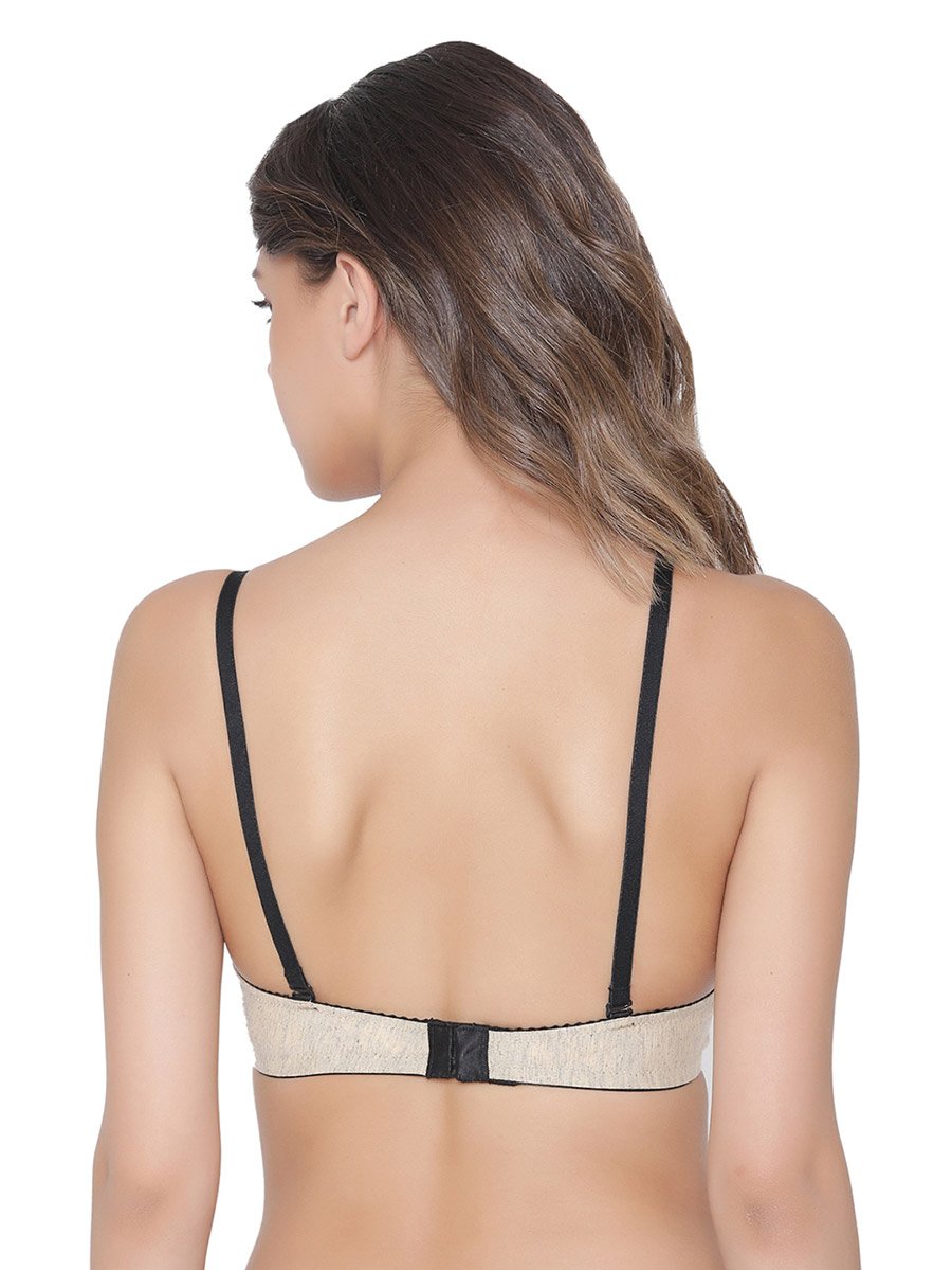 Cotton Rich Push-Up Non-Wired Multiway T-shirt Bra