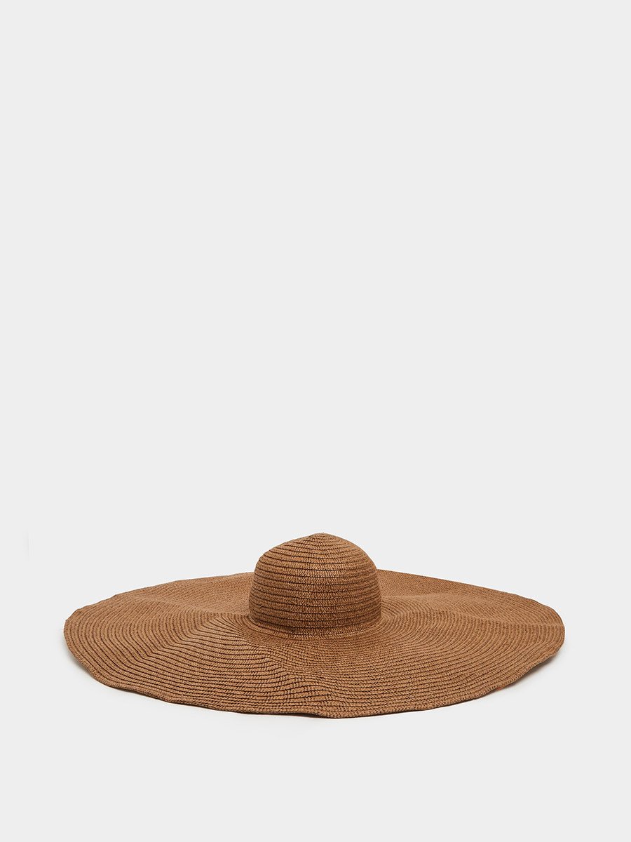 Wide Brim Straw Sun Hat