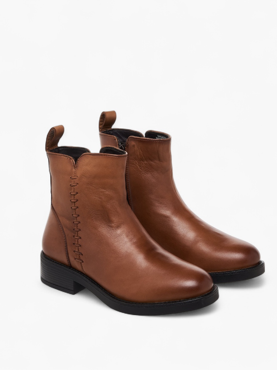 Women Leather Ankle Boots