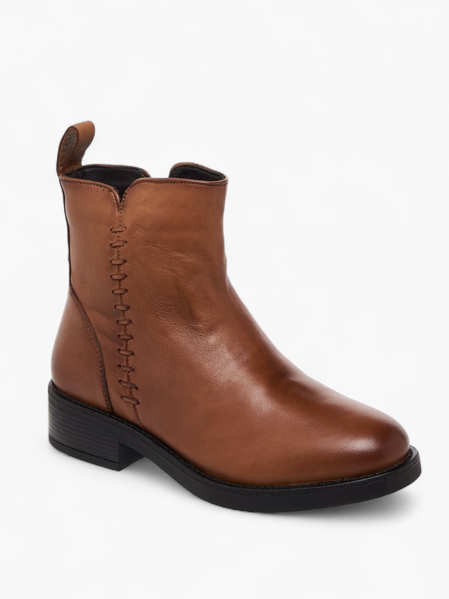 Women Leather Ankle Boots
