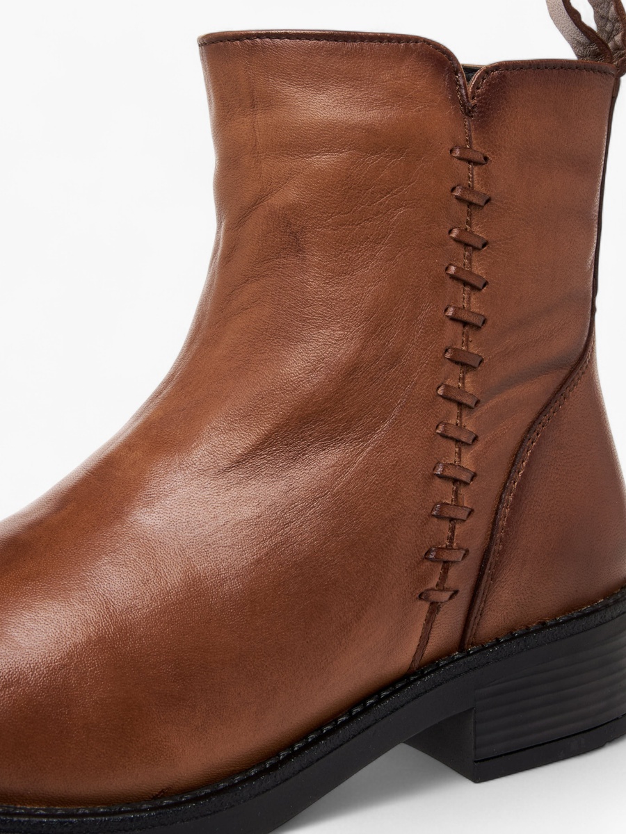 Women Leather Ankle Boots