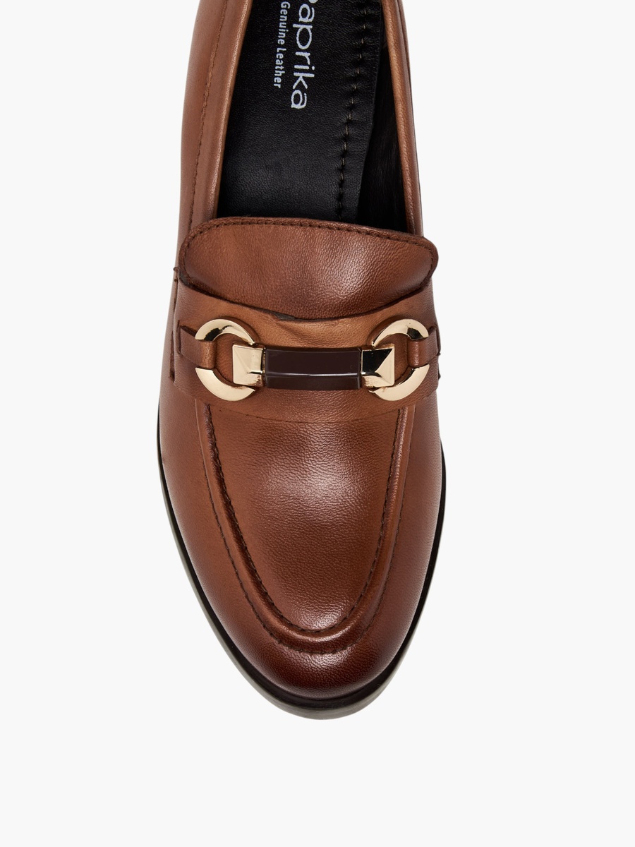 Women Block Heel Loafers