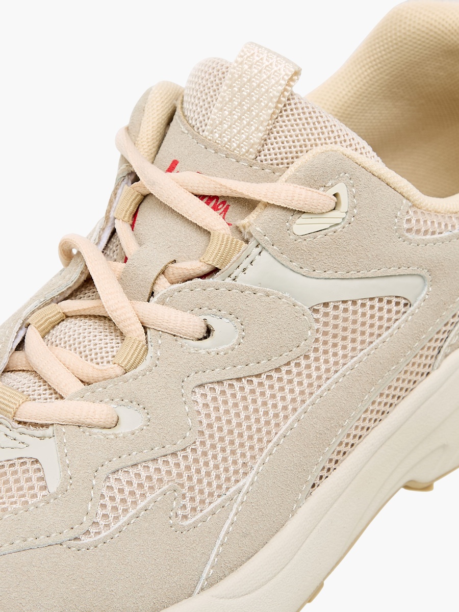 Women Panelled Lace-Up Ankle Sneakers
