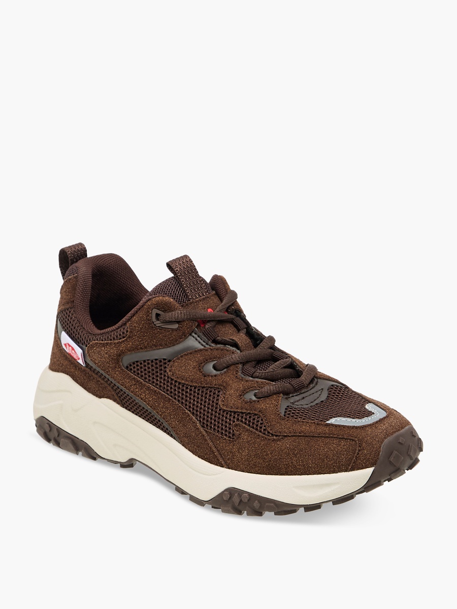 Women Panelled Lace-Up Ankle Sneakers