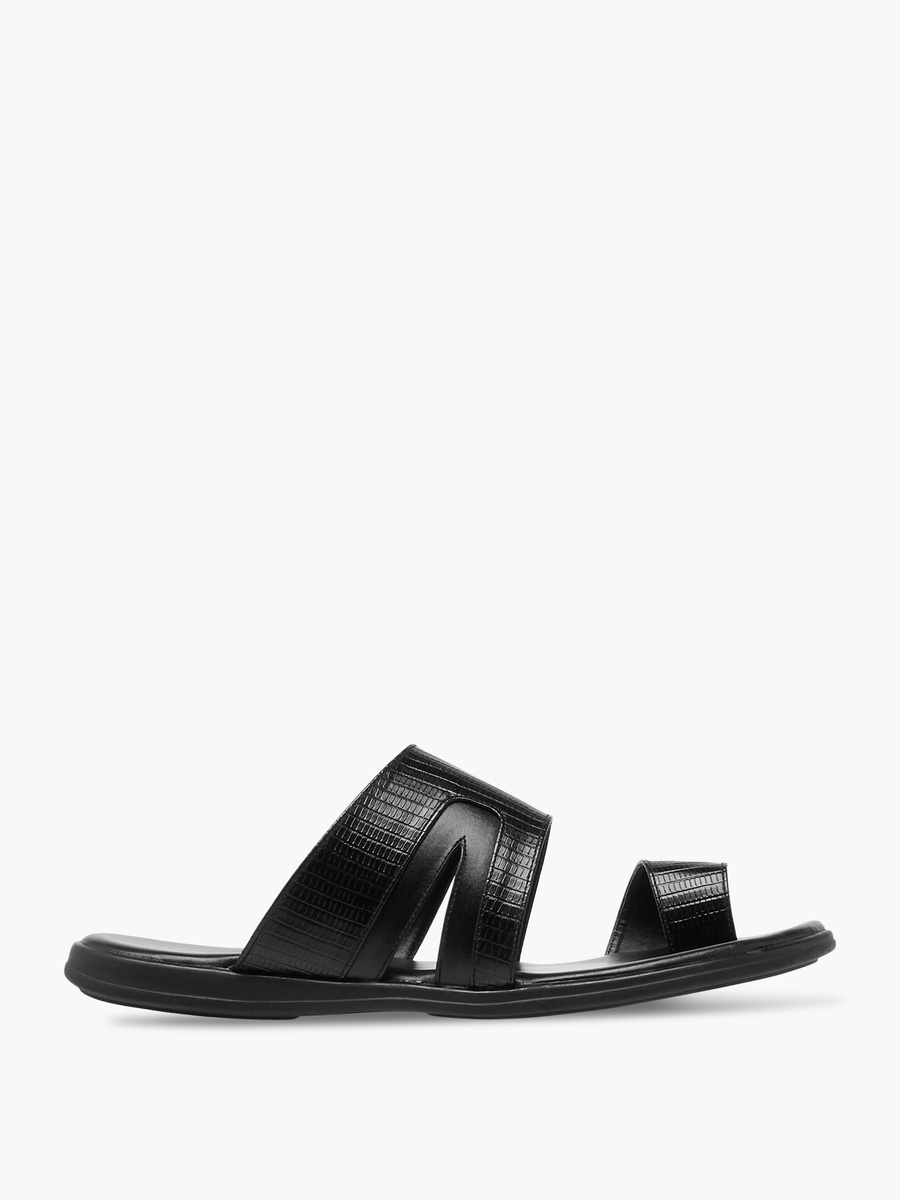 Men Toe Loop Detail Arabic Sandals