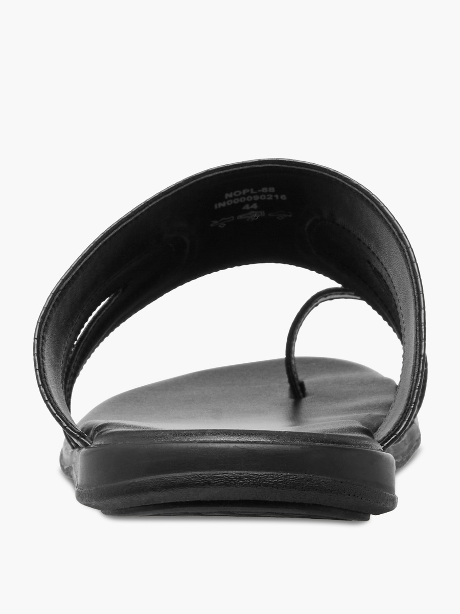 Men Toe Loop Detail Arabic Sandals