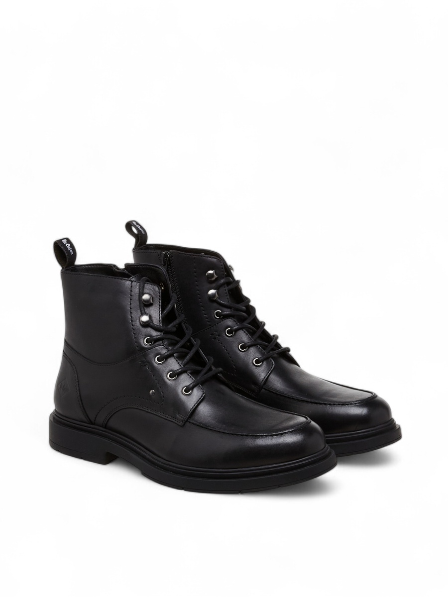 Men Leather Ankle Length Boots