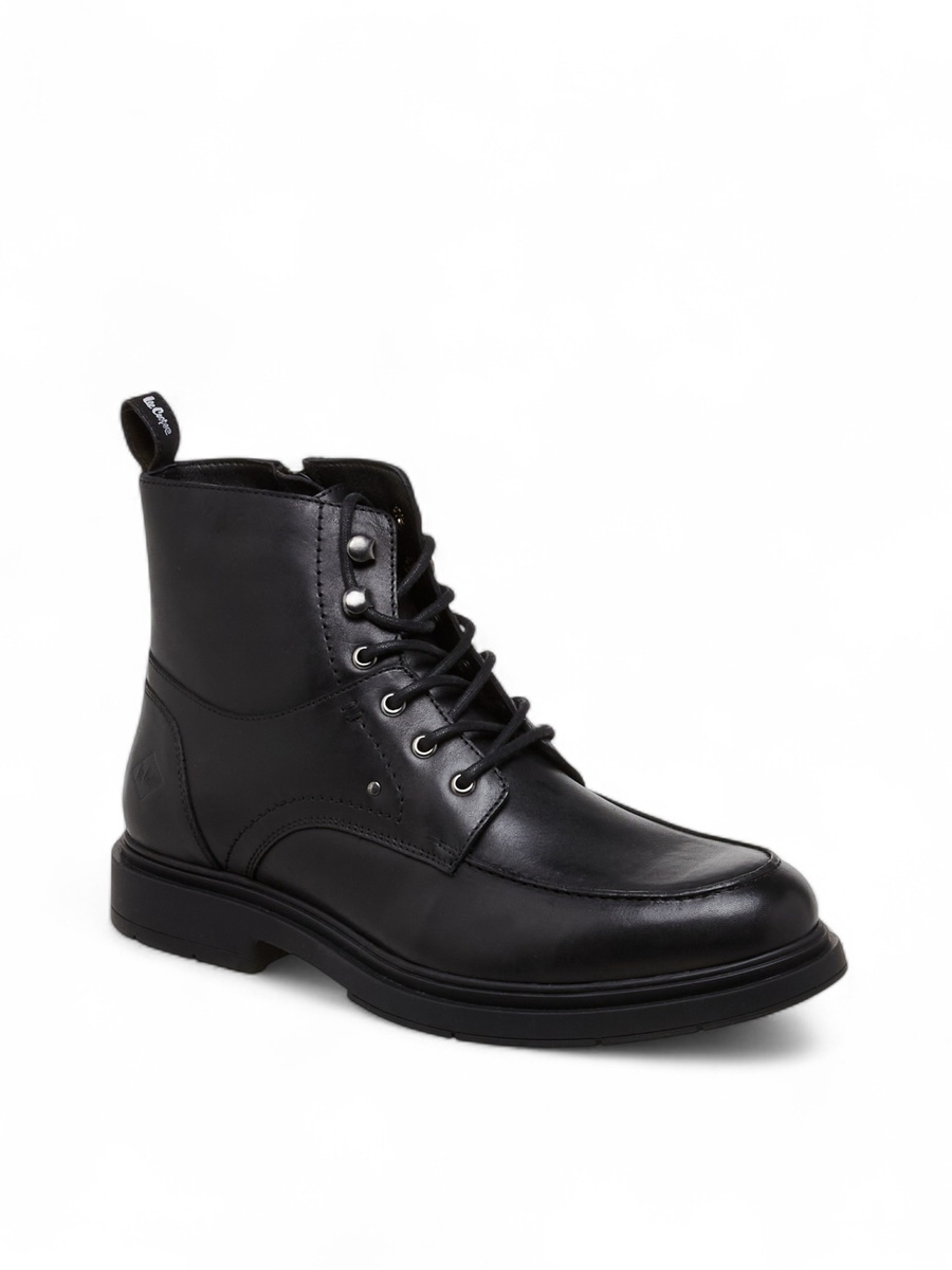 Men Leather Ankle Length Boots