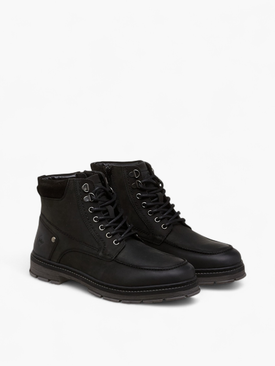 Men Lace-Up Ankle Boots