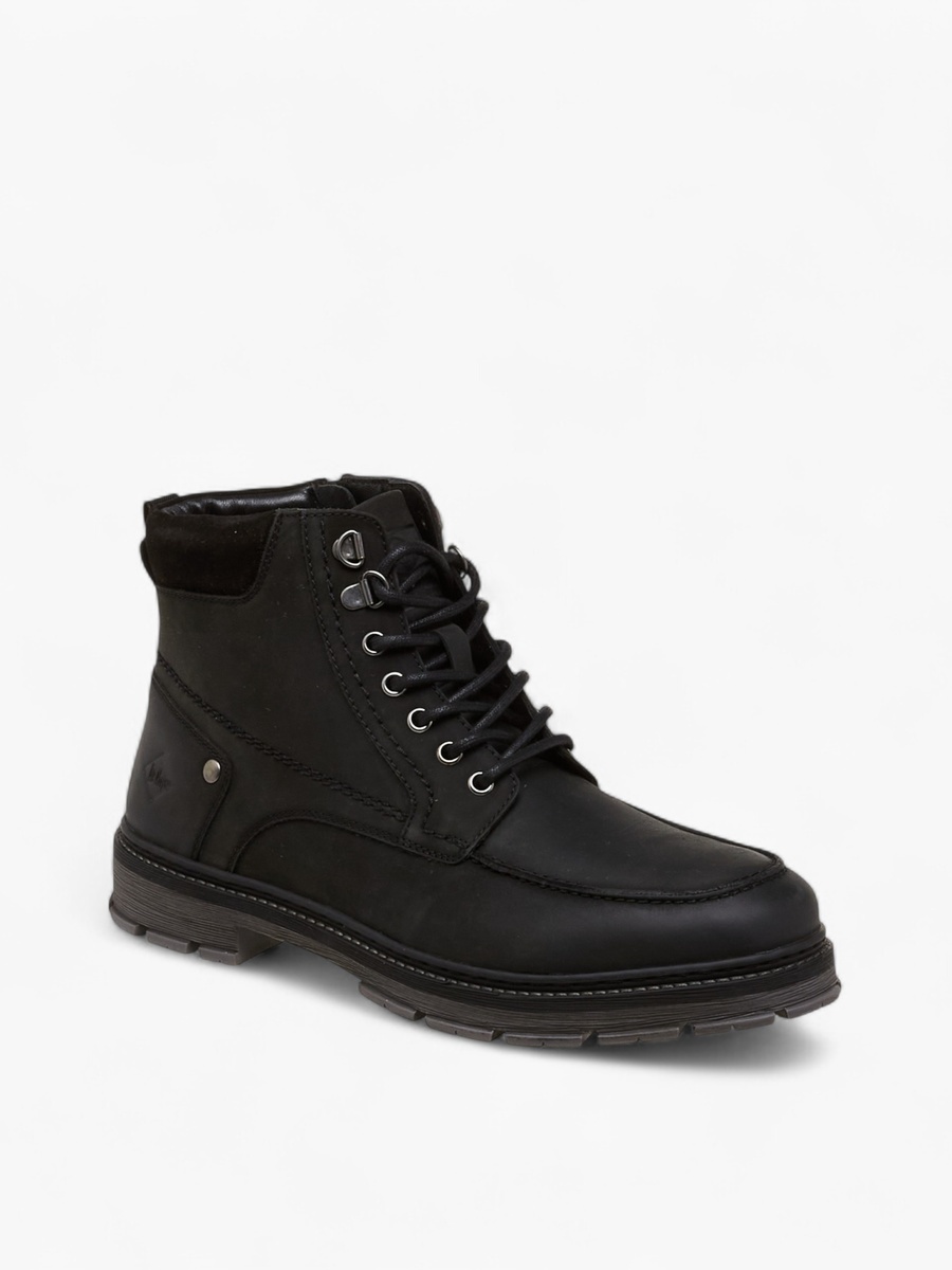 Men Lace-Up Ankle Boots