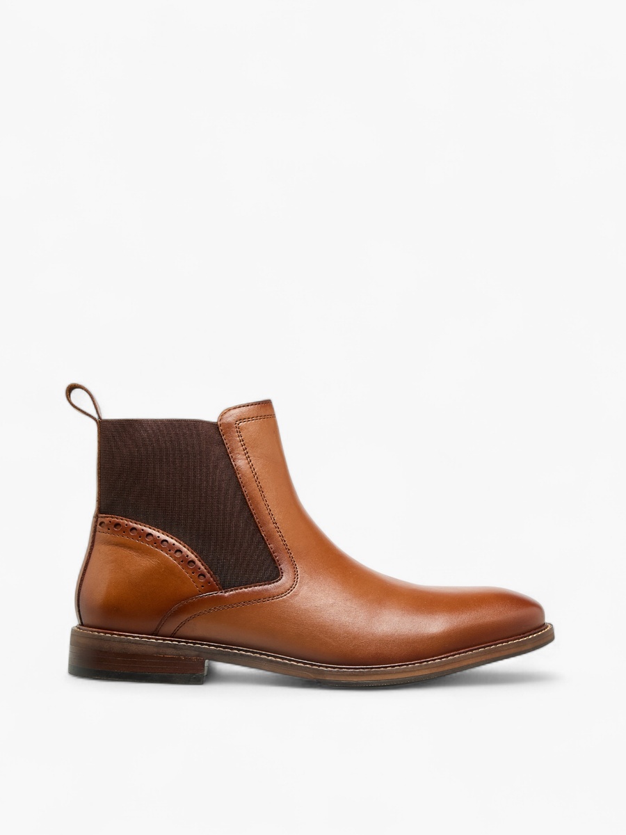 Men Leather Chelsea Boots