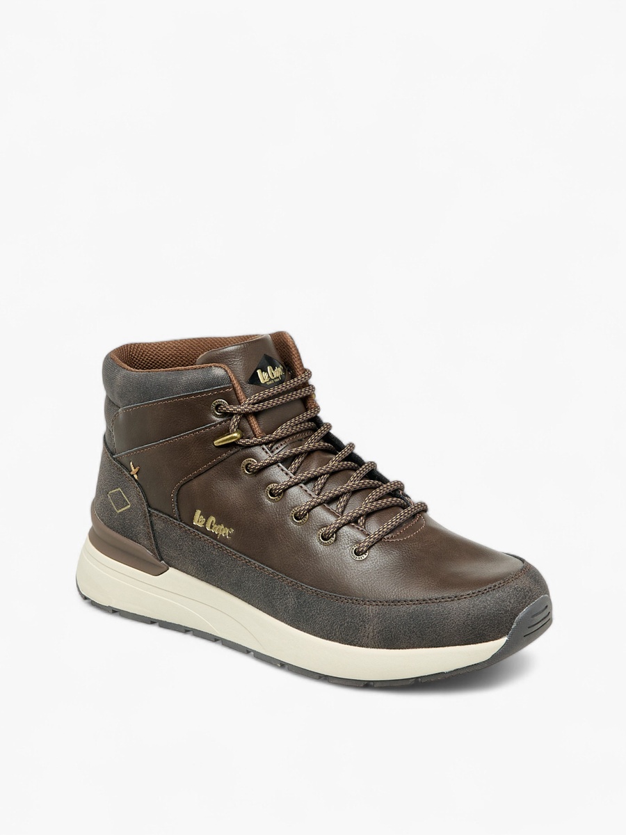 Men Panelled Ankle Boots