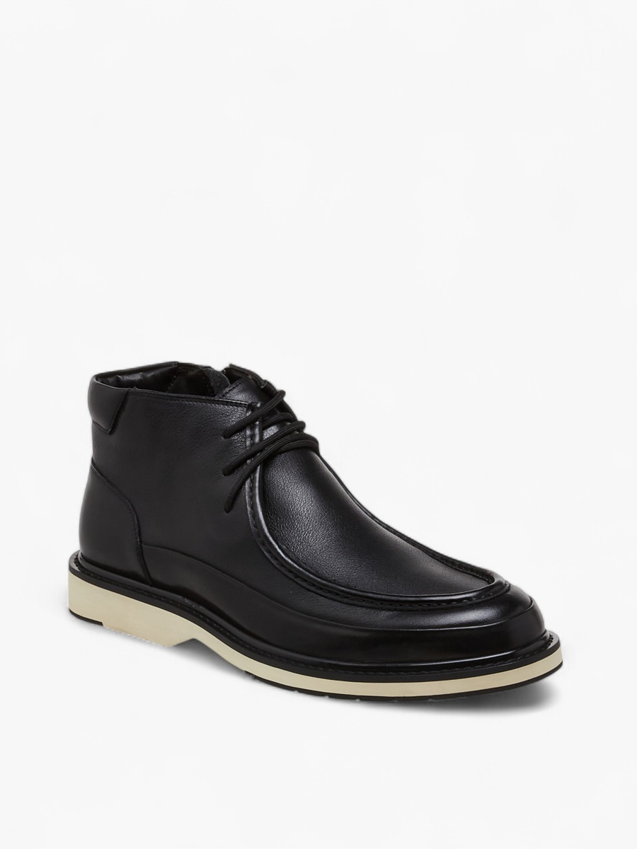 Men Lace-Up Chukka Boots