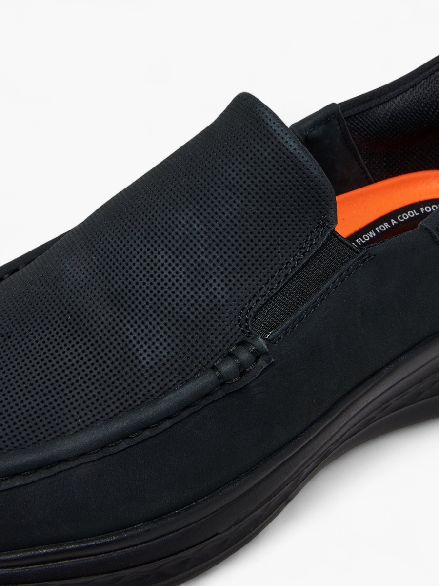 Men Slip-On Leather Loafers