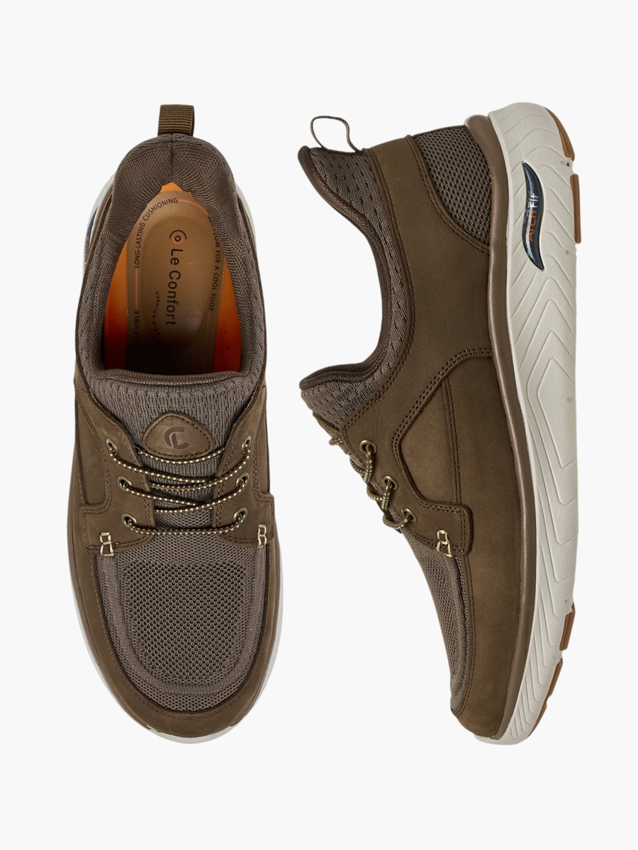 Men Panelled Slip-On Leather Loafers