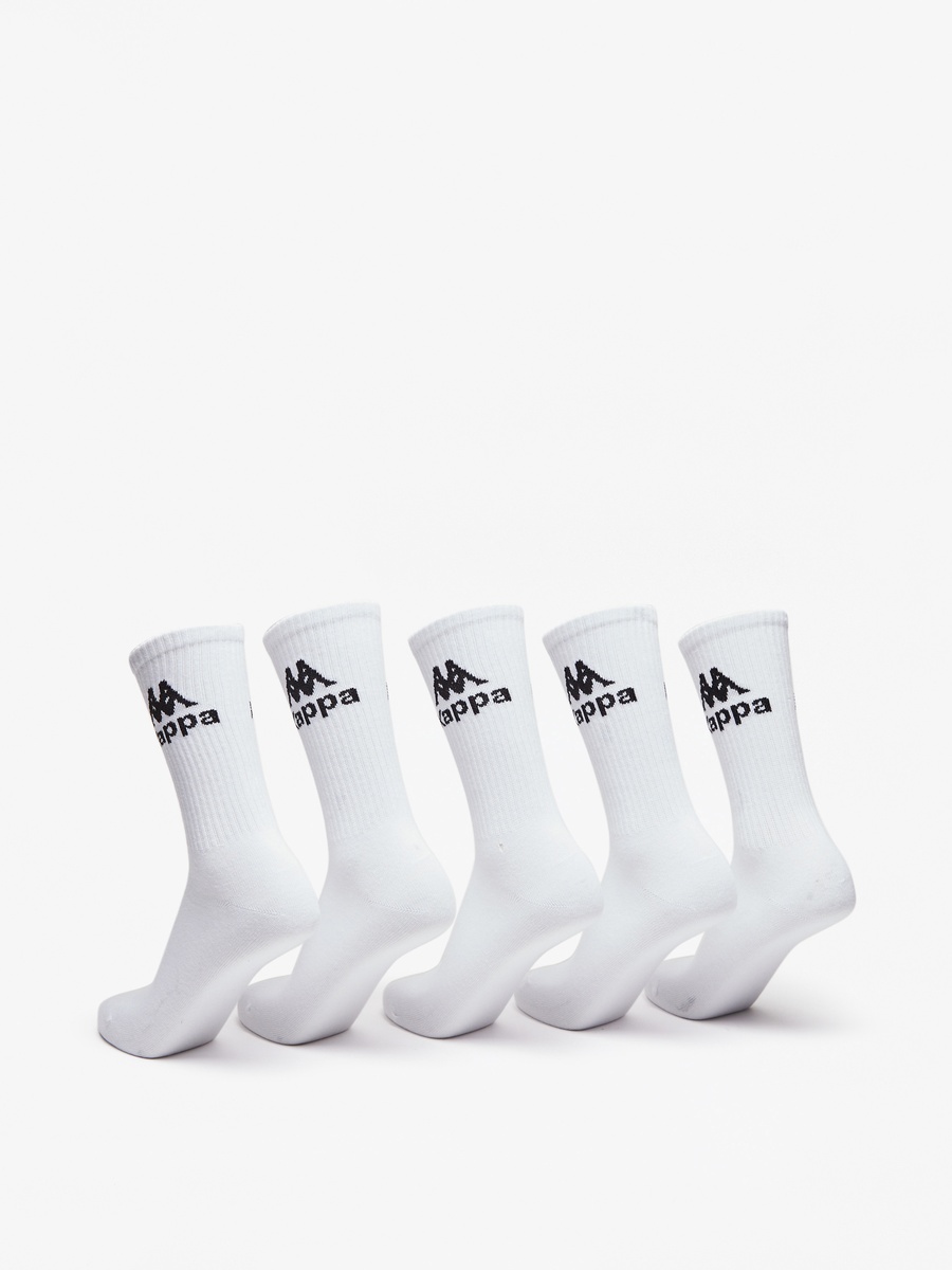 Logo Print Ankle Length Socks - Set of 5