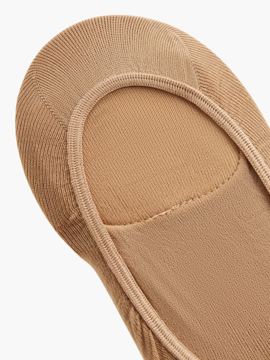 Solid No Show Socks - Set of 3