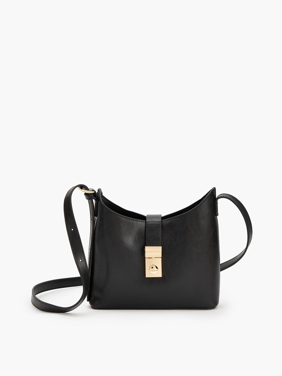 Adjustable Shoulder Strap Crossbody Bag with Pouch -  D 22 cm