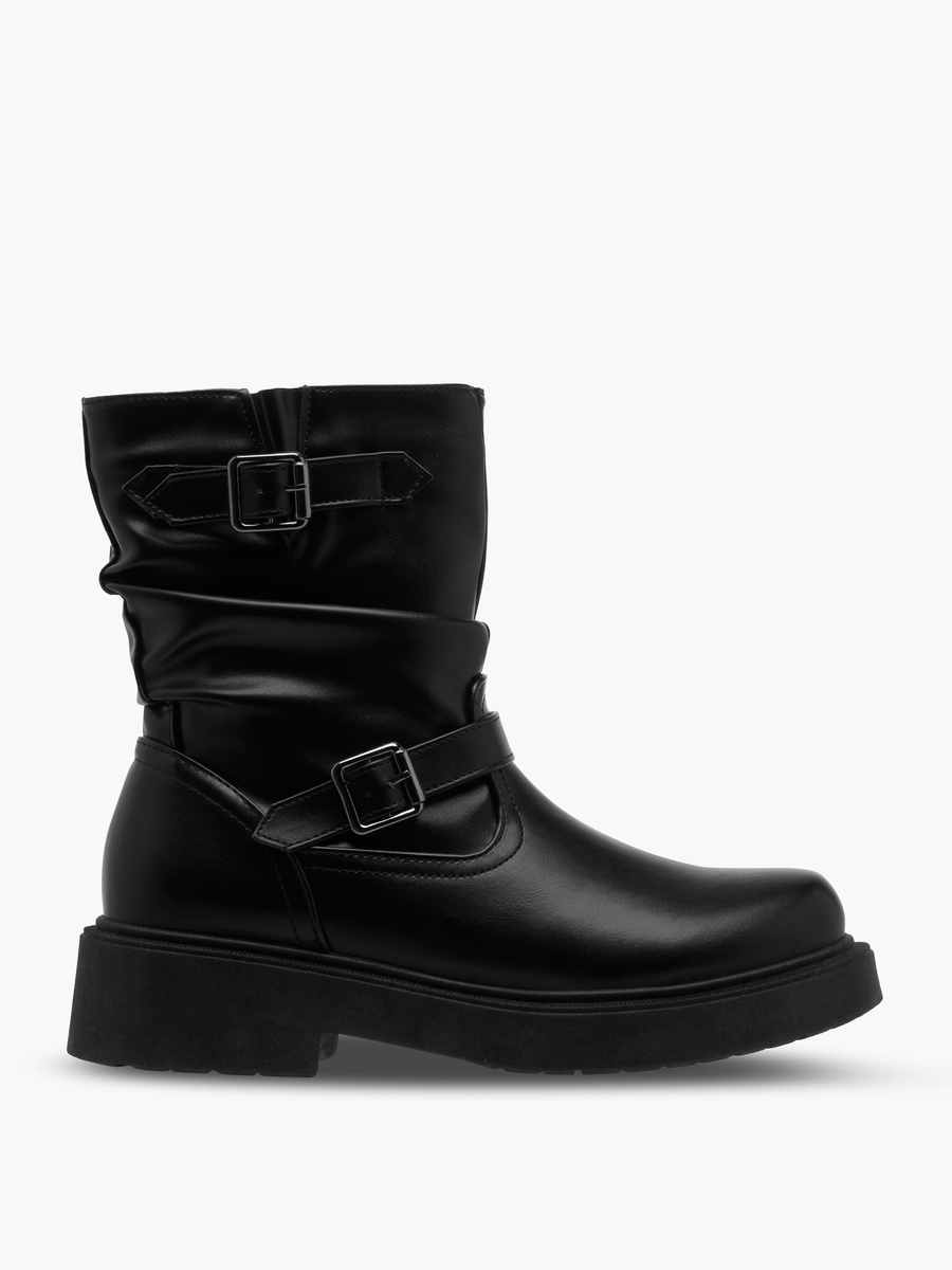 Women Zip Closure Ankle Boots