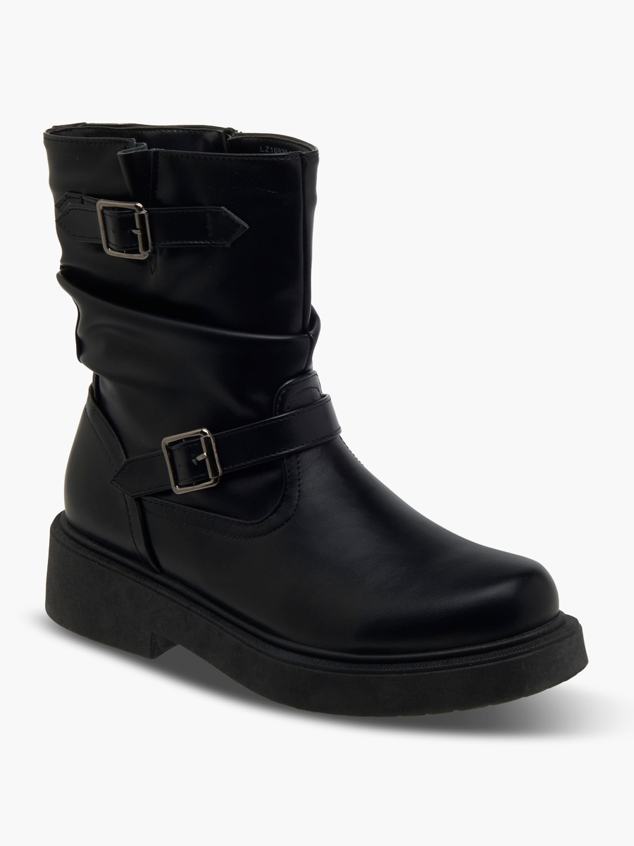 Women Zip Closure Ankle Boots