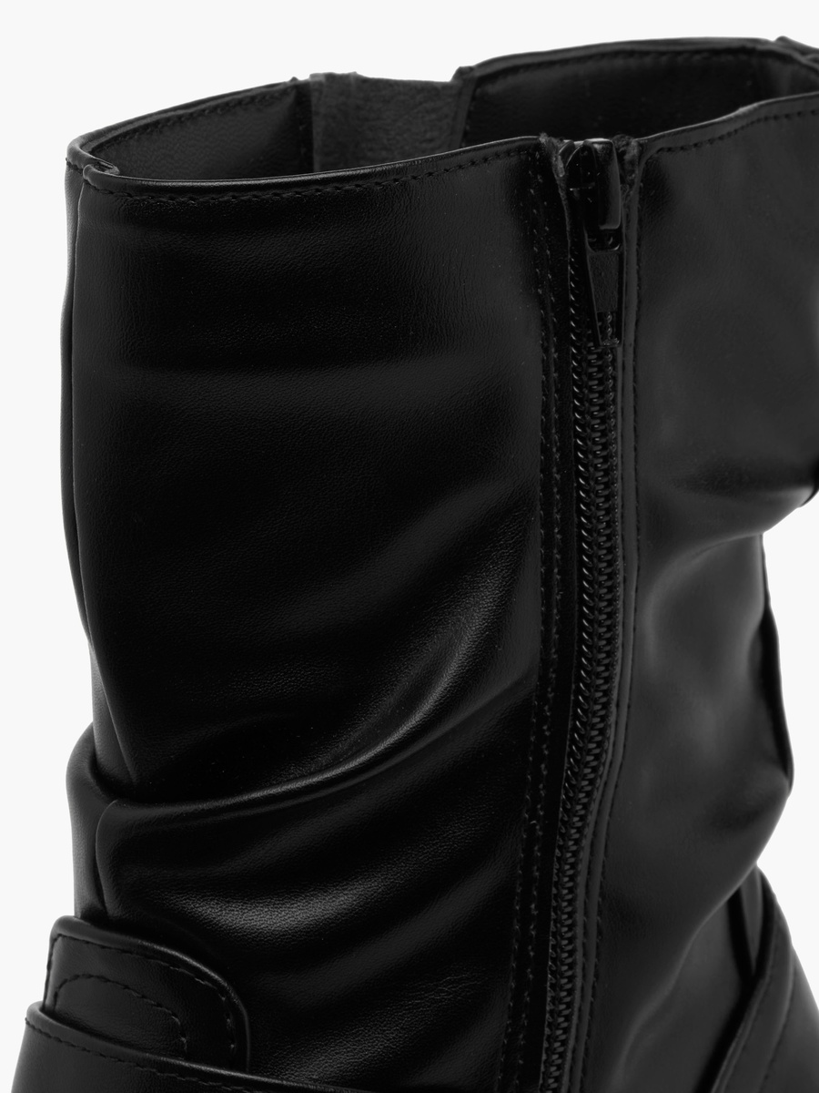 Women Zip Closure Ankle Boots