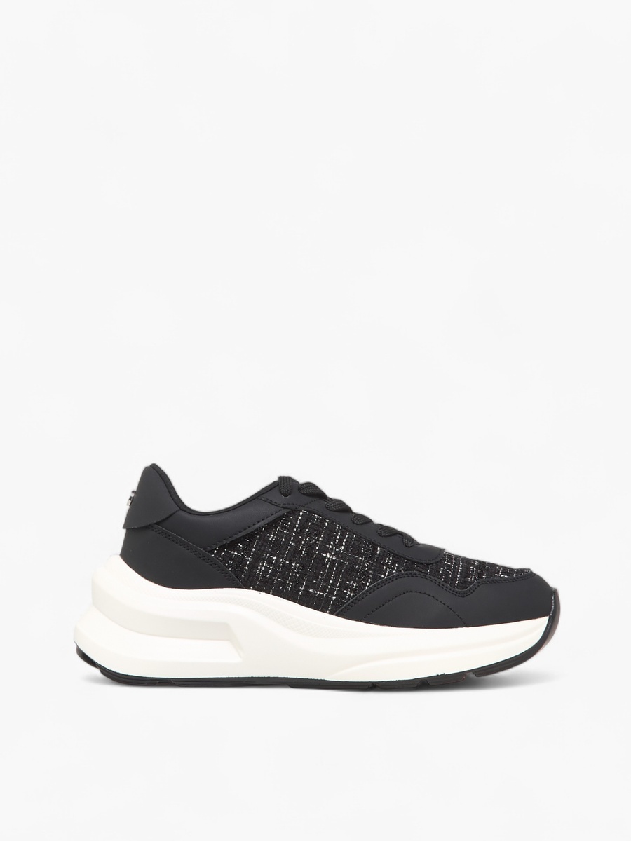 Women Panelled Lace-Up Sneakers