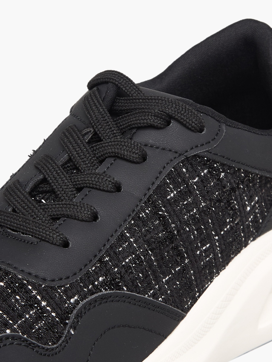 Women Panelled Lace-Up Sneakers