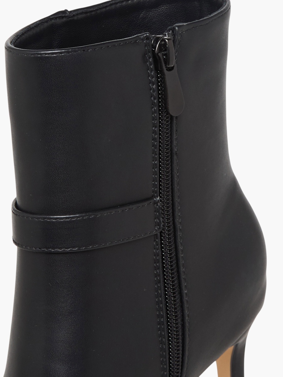 Women Buckle Detail Ankle Boots