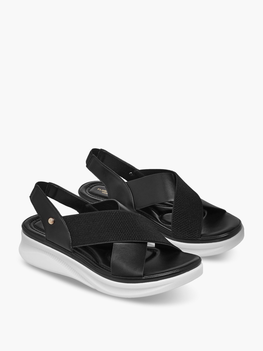 Women Cross Strap Slingback Sandals