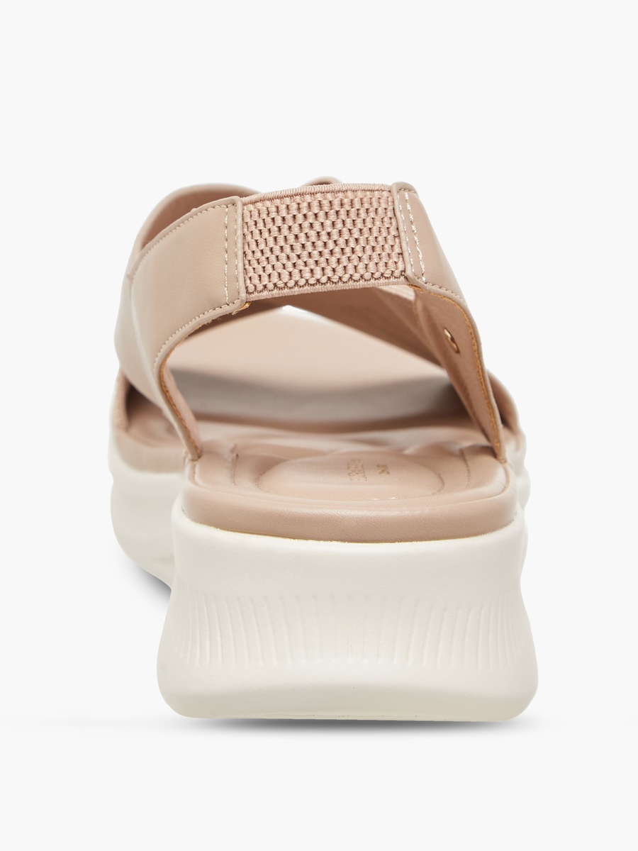 Women Cross Strap Slingback Sandals
