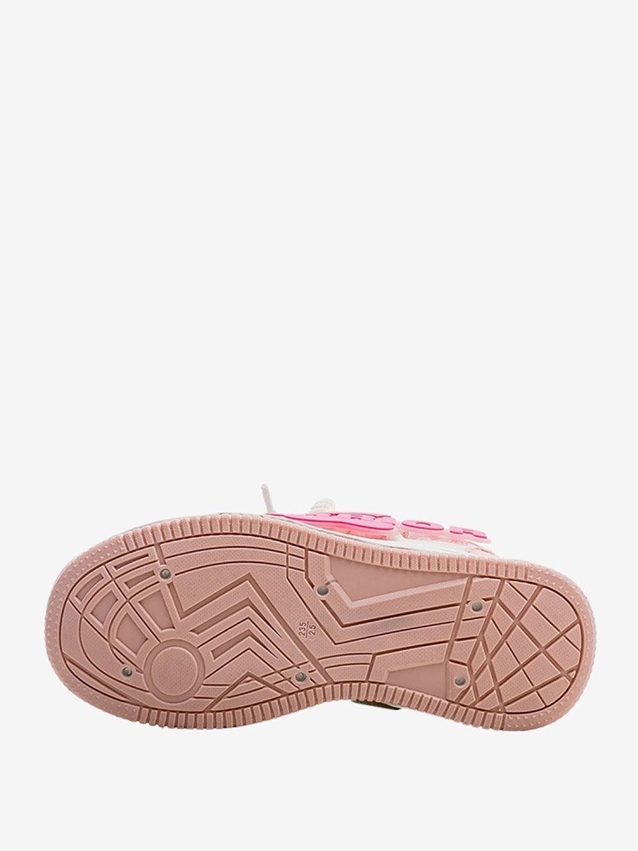 Women Applique Detail Lace Up Sneakers