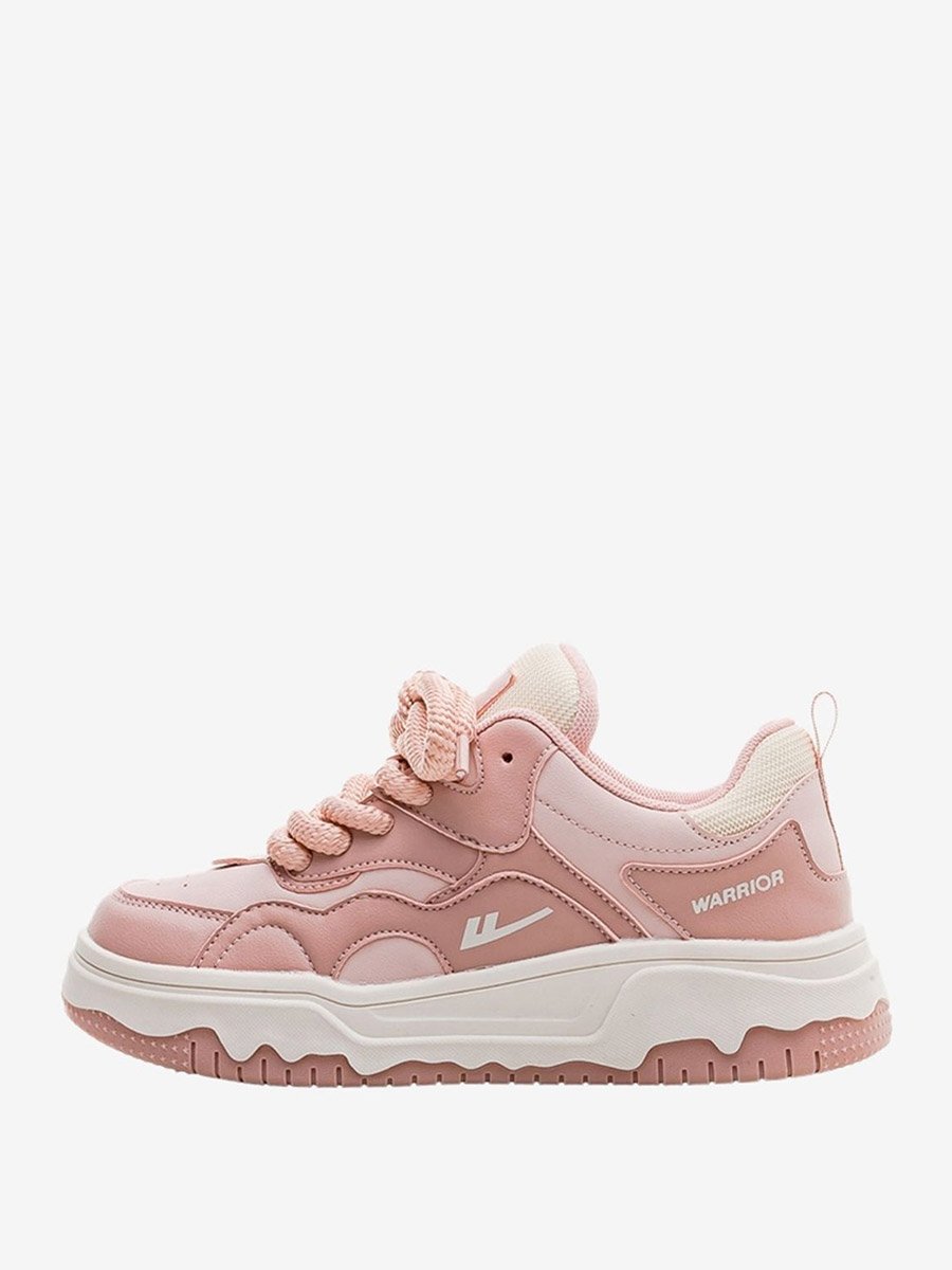 Women Logo Detail Lace Up Sneakers