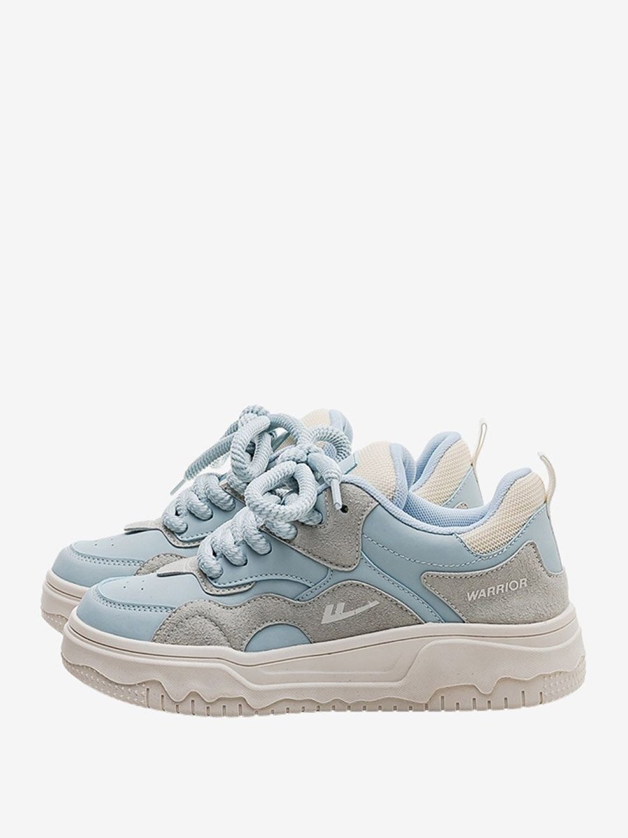 Women Logo Detail Lace Up Sneakers