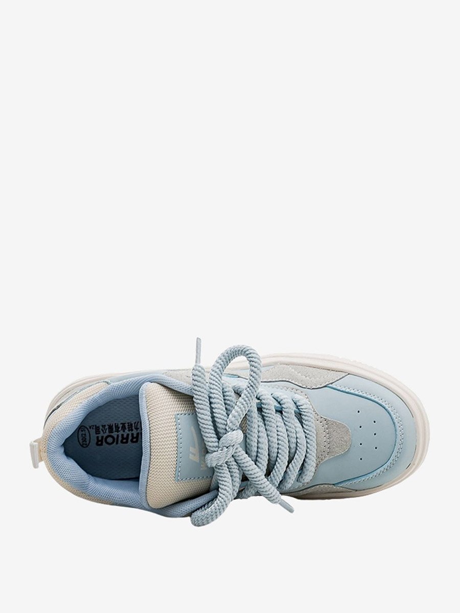 Women Logo Detail Lace Up Sneakers