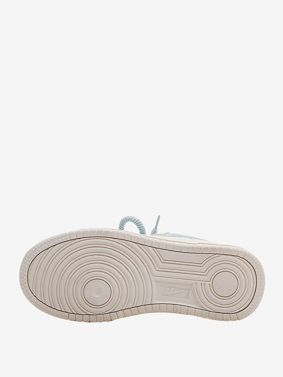 Women Logo Detail Lace Up Sneakers