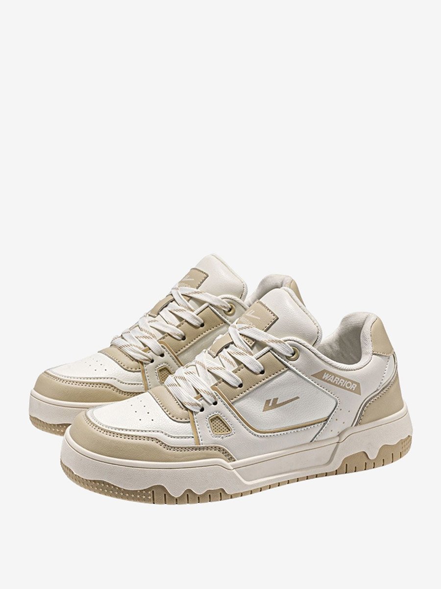 Men Contrast Panel Basketball Sneakers
