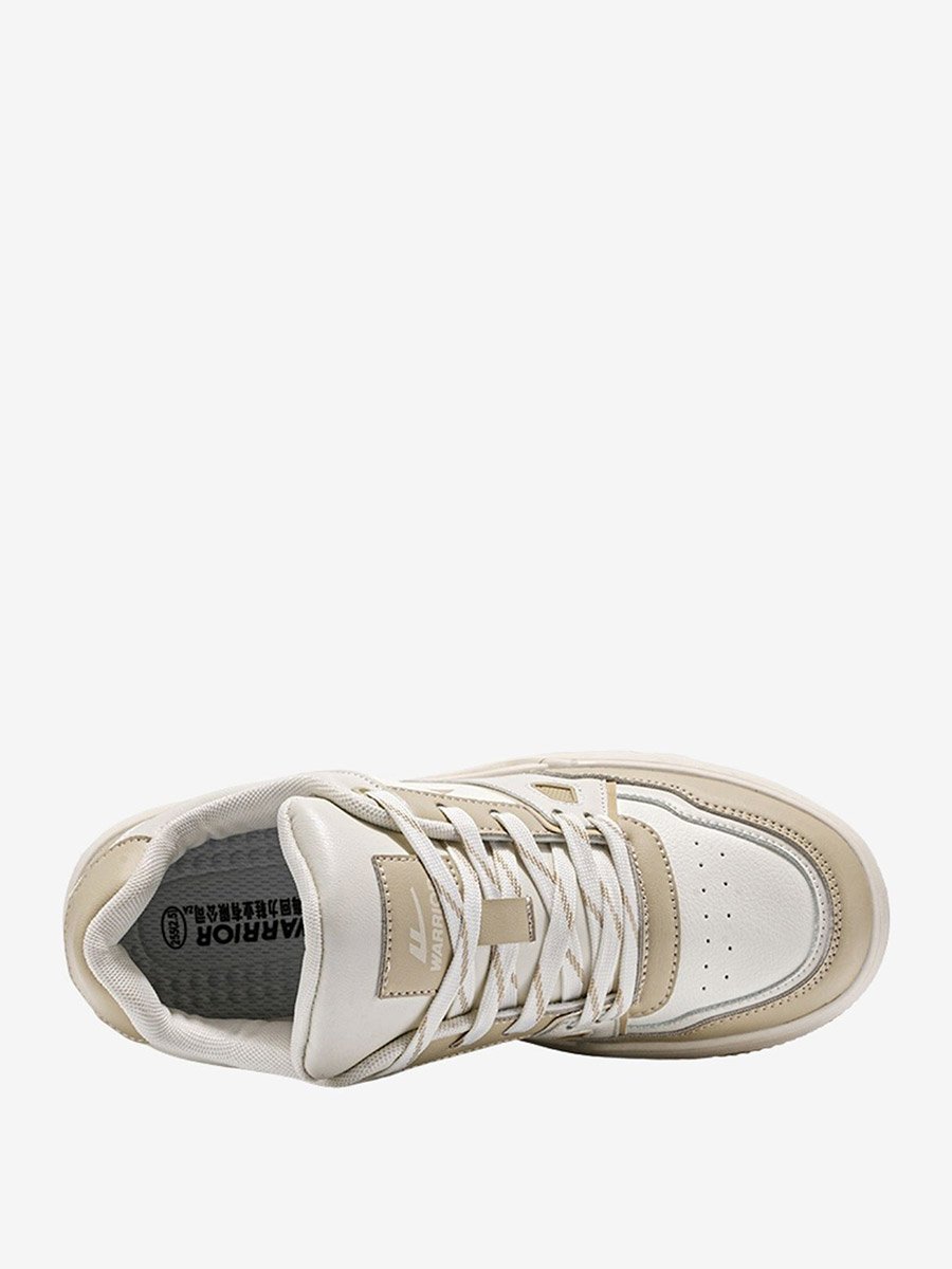Men Contrast Panel Basketball Sneakers