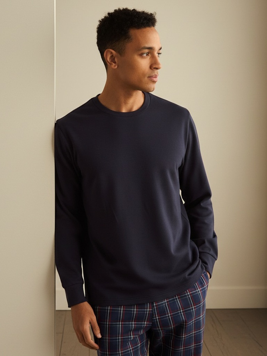 Thermal Crew Neck Sweatshirt