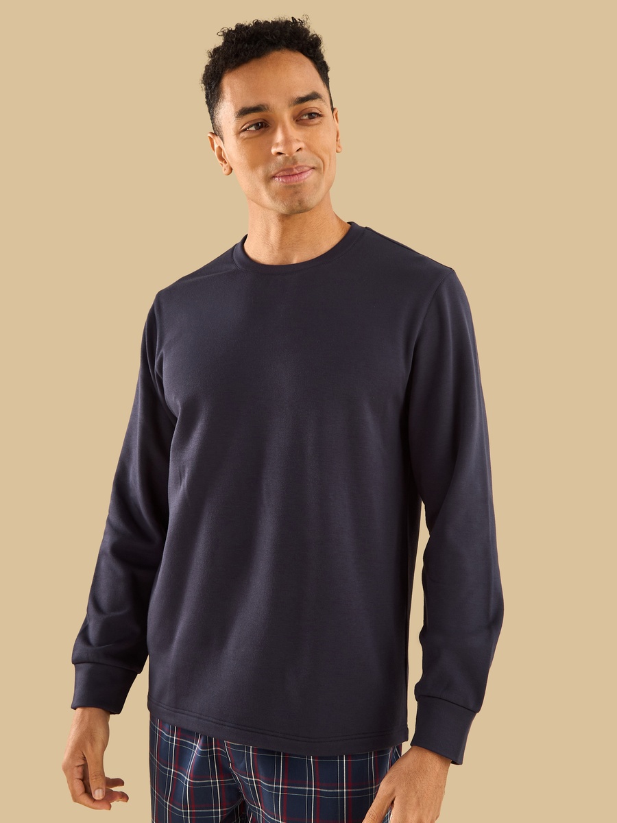 Thermal Crew Neck Sweatshirt